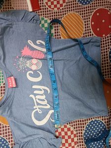 Kids Girls Smart Crop Top For 2 To 4 Years Old Girl