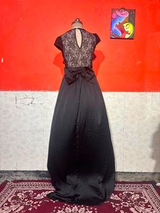 Elegant Black Lace Gown