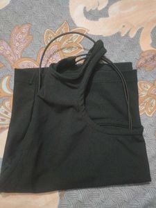 Chic Black Crop Top