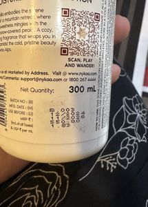 Nykaa Wanderlust Swiss Vanilla Body Lotion