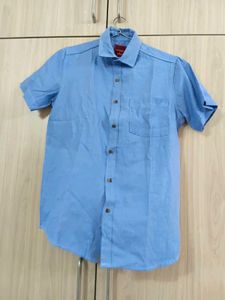 Driftwood Men's Light Blue Short Sleeve Shirt