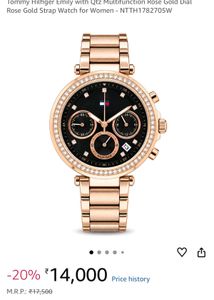 Tommy Hilfiger Rose Gold Watch