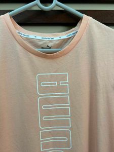 Puma Peach Graphic T-Shirt
