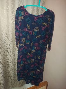 Dark Blue Kurti
