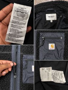 Carhartt Black Fleece Jacket
