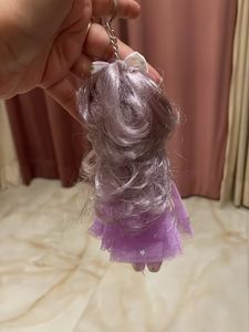 Cute Doll Keychain with Glasses