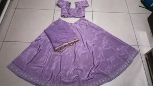 Beautiful Lavender Lehenga Choli Set