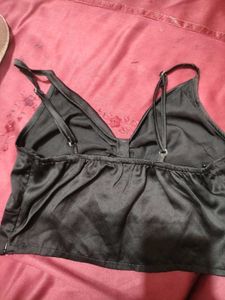 Satin Bow Detail Bralette