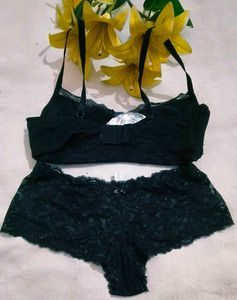Very Sexy And Beautiful Net Bra With Brief