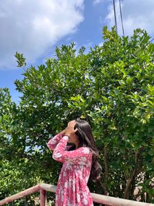 Floral Print Peplum Top