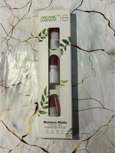 Organic Harvest Moisture Matte Lipstick Trio