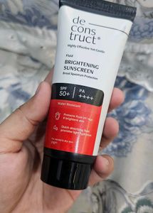 Deconstruct Brightening Sunscreen SPF 50+