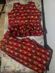 Embroidered co-ord Set