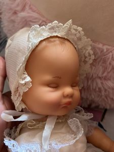 Vintage Baby Doll with Bonnet