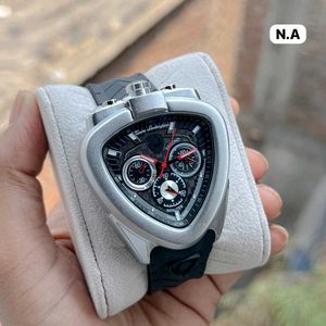 Lamborghini luxury chronograph watch with unique s
