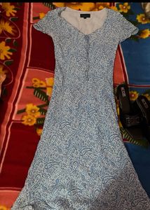 🗝️Y2K vintage Paisley Print Midi Dress💕