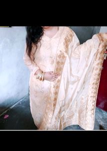 Full Banarsi Suit With Heavy Dupatta