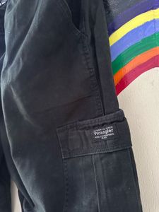 Wrangler Black Cargo Pants