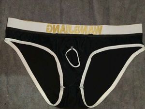 WANGJIANG Men's XXL Black Briefs