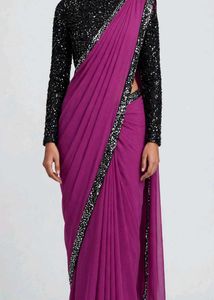 Stunning Sequined Saree