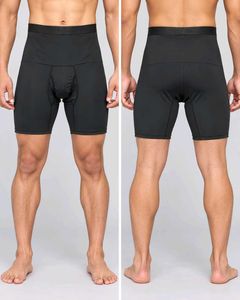 Black Men's Compression Cycling Shorts