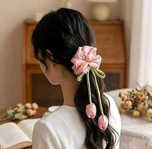 Large Satin Scrunchie