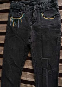 Small Size Bell Bottom Jeans