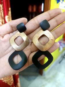 Geometric Drop Earrings
