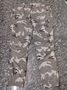 Camouflage branded DNMX Cargo Pants