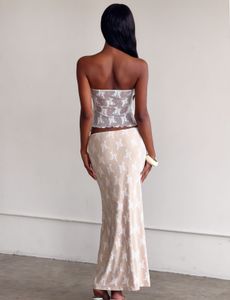 Lace Strapless top