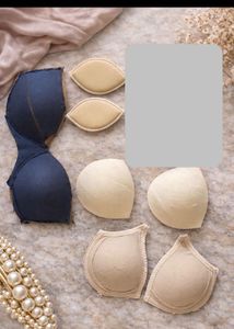 4 Variety Pack Bra Pads & Inserts