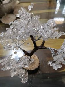 Quartz Crystals Bonsai Tree For Decor 400 Chips
