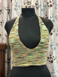 Knit Halter Top