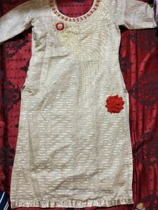 Gold Kurta Set With Pant...❤️