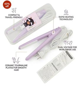 Mini Portable Hair Straightener