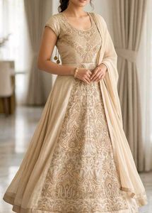 Exquisite Embroidered Anarkali kurta