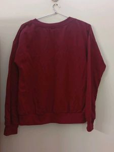 Cozy Maroon Sweatshirt