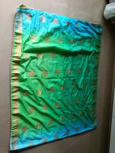 Vibrant Ombre Silk Dupatta