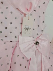 Sparkling Pink Party Dress for Girls