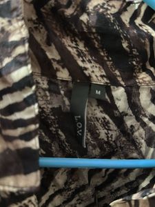 Animal Print Blouse