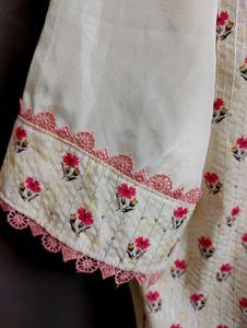 Elegant Floral Print kurta set