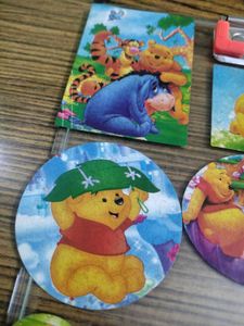 Winnie the Pooh Paper Cutouts (19 Pieces)
