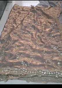 Fancy Work Saree