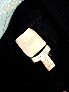 Elegant Black Knit Sweater