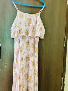 Beautiful lavender Floral Dress