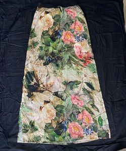 Beautiful Tropical Print Maxi Skirt