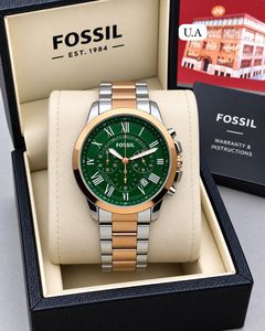 Fossil Black Chronograph Watch