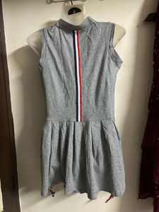 Sleeveless Polo Dress