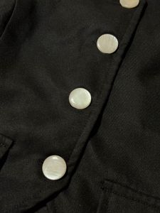 Classic Black Vest