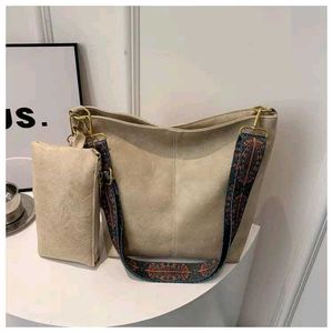 Stylish Brown Faux Leather Shoulder Bag
